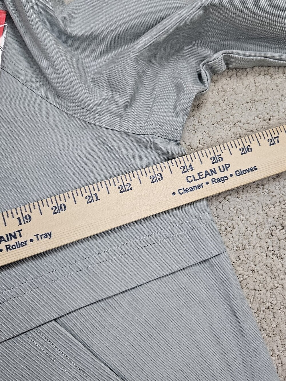 Hunter Collared Canvas Jacket Lt Blue Women's L Boxy Utility Olive Gray - Picture 8 of 9